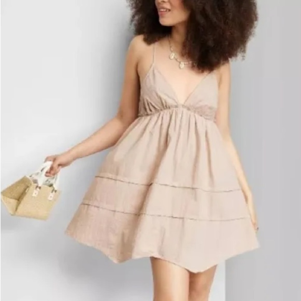 COASTAL COWGIRL FLOWLY MINI DRESS